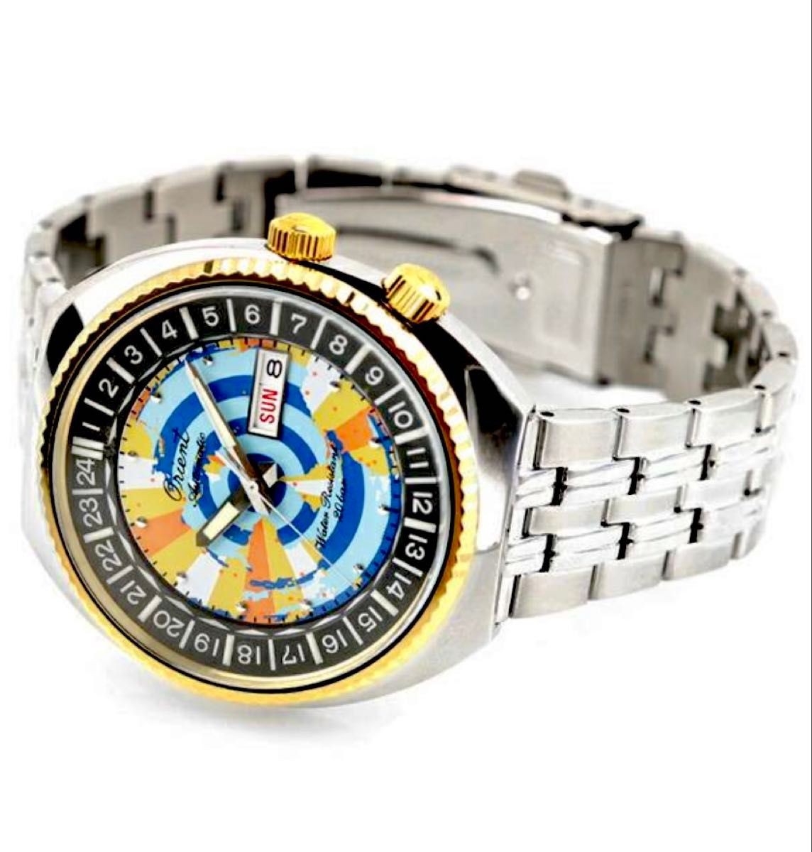 [B1P] ORIENT World Map RN AA0E08Y 70th Anniversary Limited Watch [w4s]