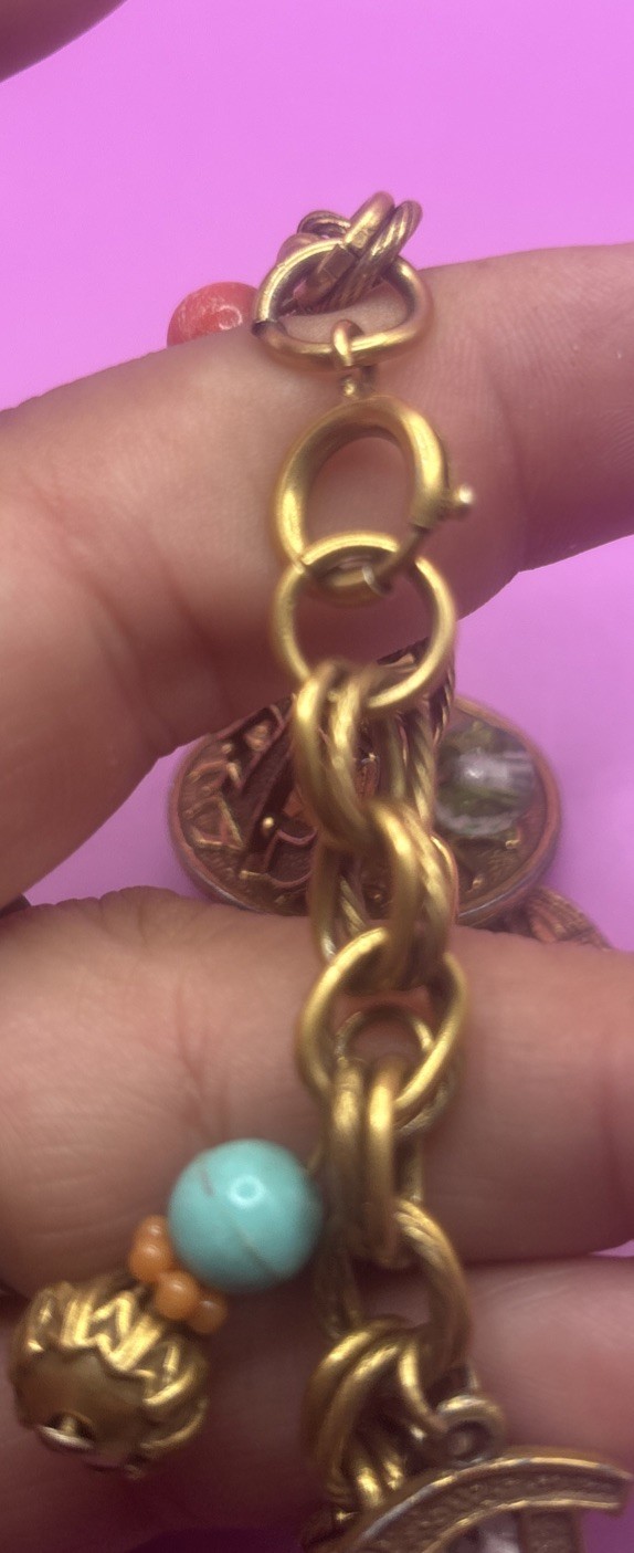 Asian Charms Bracelet Germany?? Vintage 1950’s/60’s