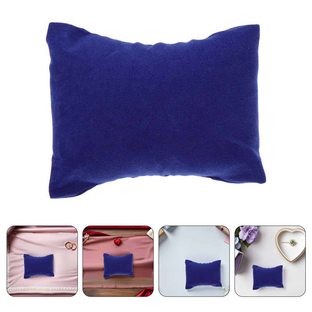 30Pcs Small Blue Watch Pillows Soft Lint Jewelry Display for Bracelets