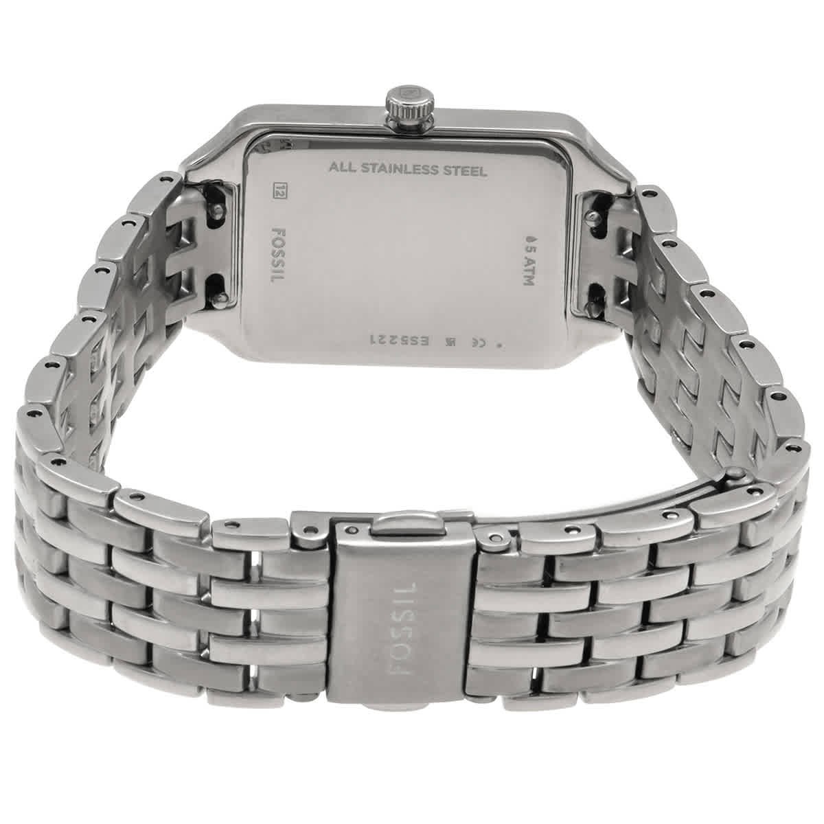 Fossil Raquel Quartz Silver Dial Ladies Watch ES5221