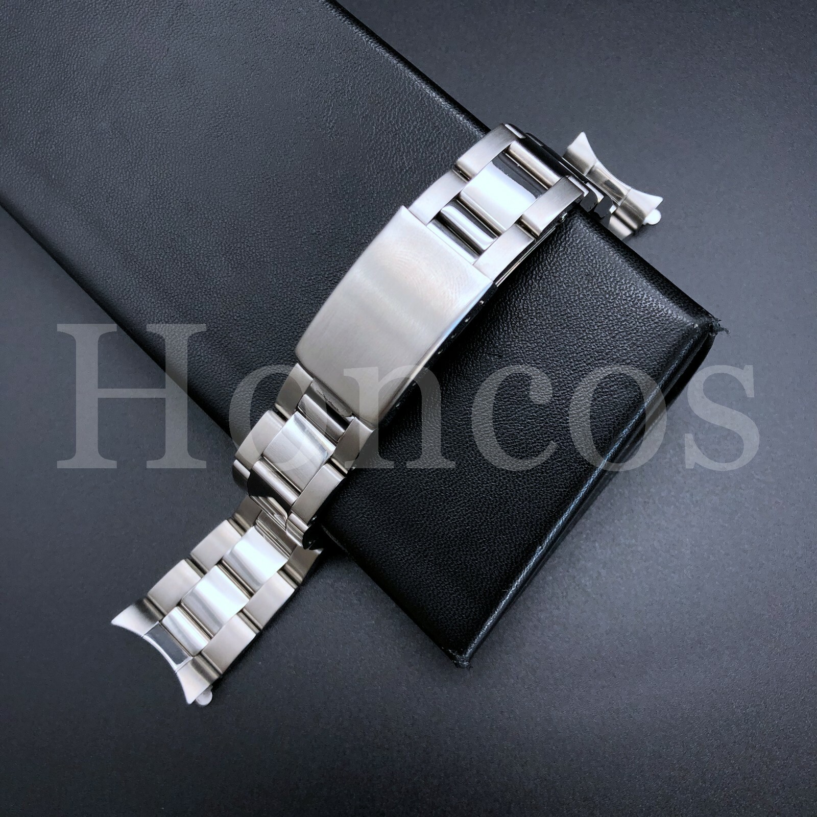 19MM OYSTER WATCH BAND BRACELET FITS FOR ROLEX AIR KING 1500 5500 STAINLESS SIL