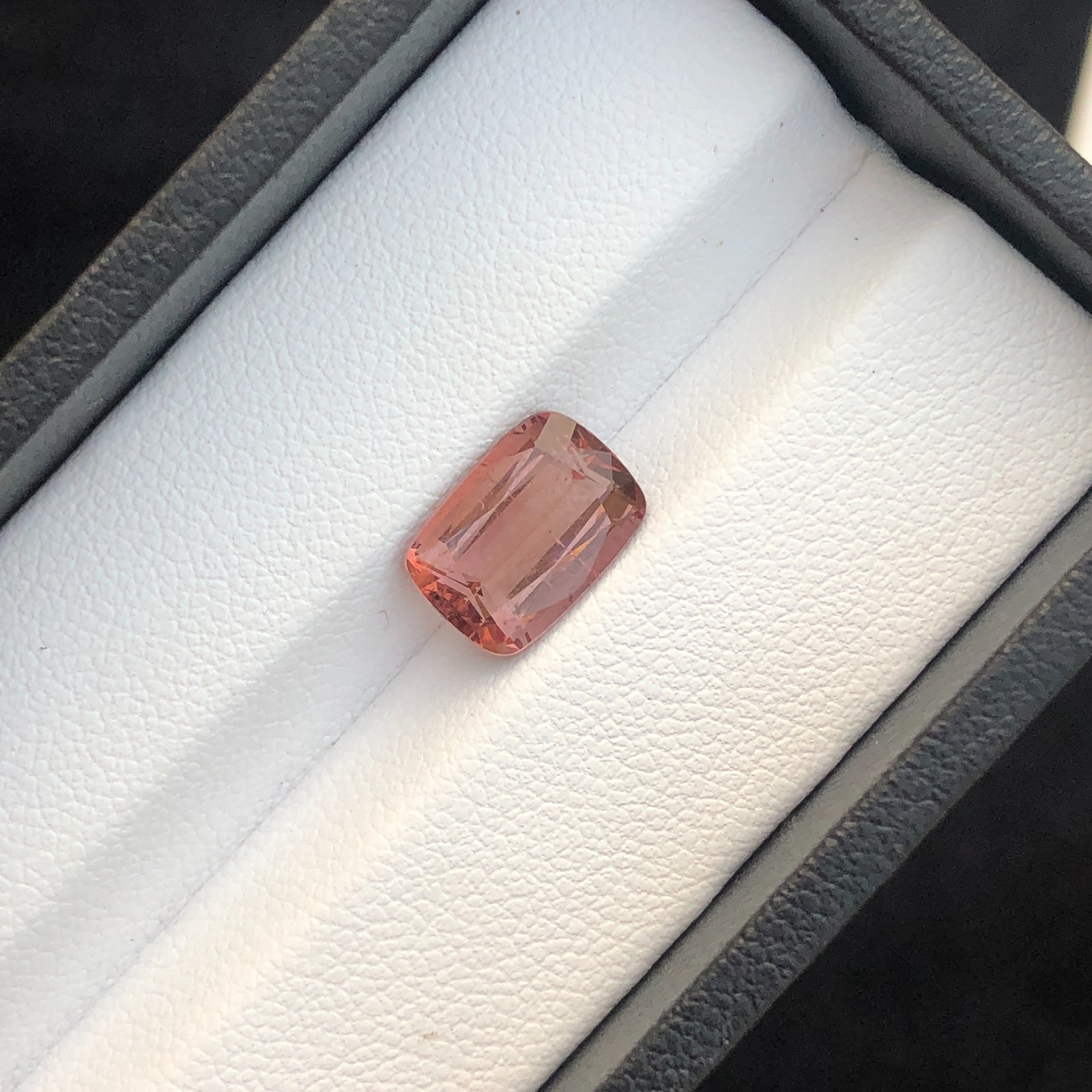 3.45ct Natural Pink Tourmaline | Cushion Loose Gemstone | Perfect For Jewelry