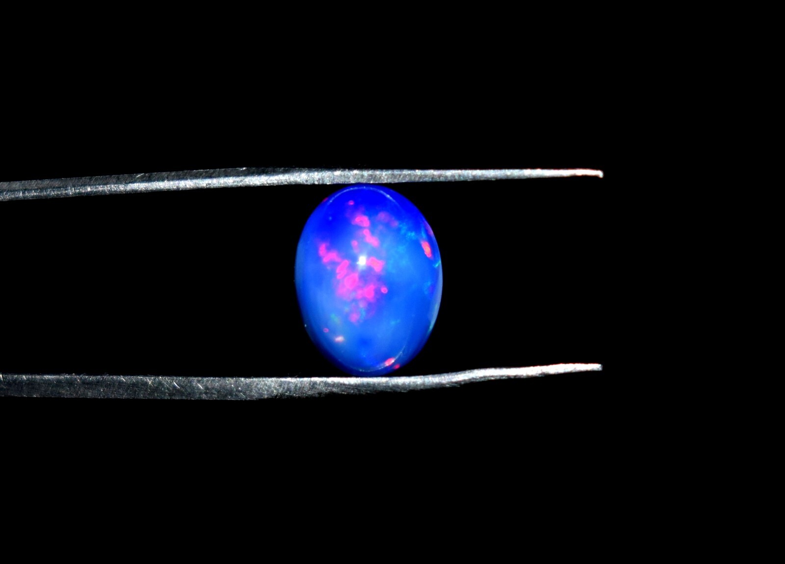 2.20Crt Natural Ethiopian Purple Opal Fire Opal Loose Gemstone cabochon F2229