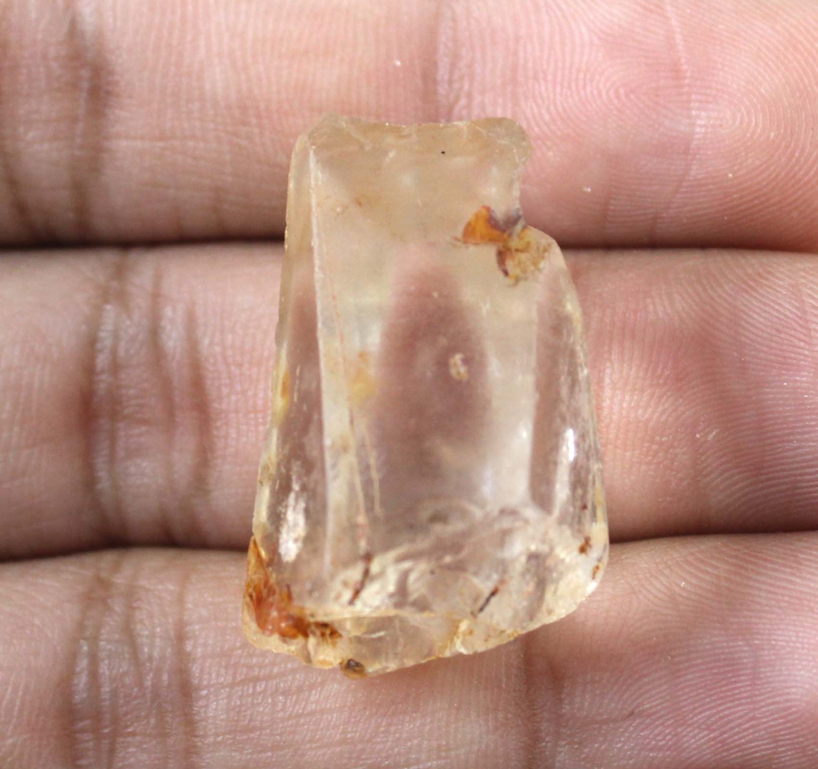 48.45 Ct Certified Natural Yellow Golden Topaz Gemstone Rough T36489