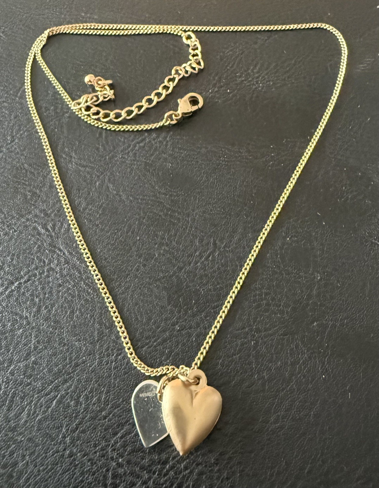 Accessorize Beautiful necklace with golden/ Silver heart shaped pendant