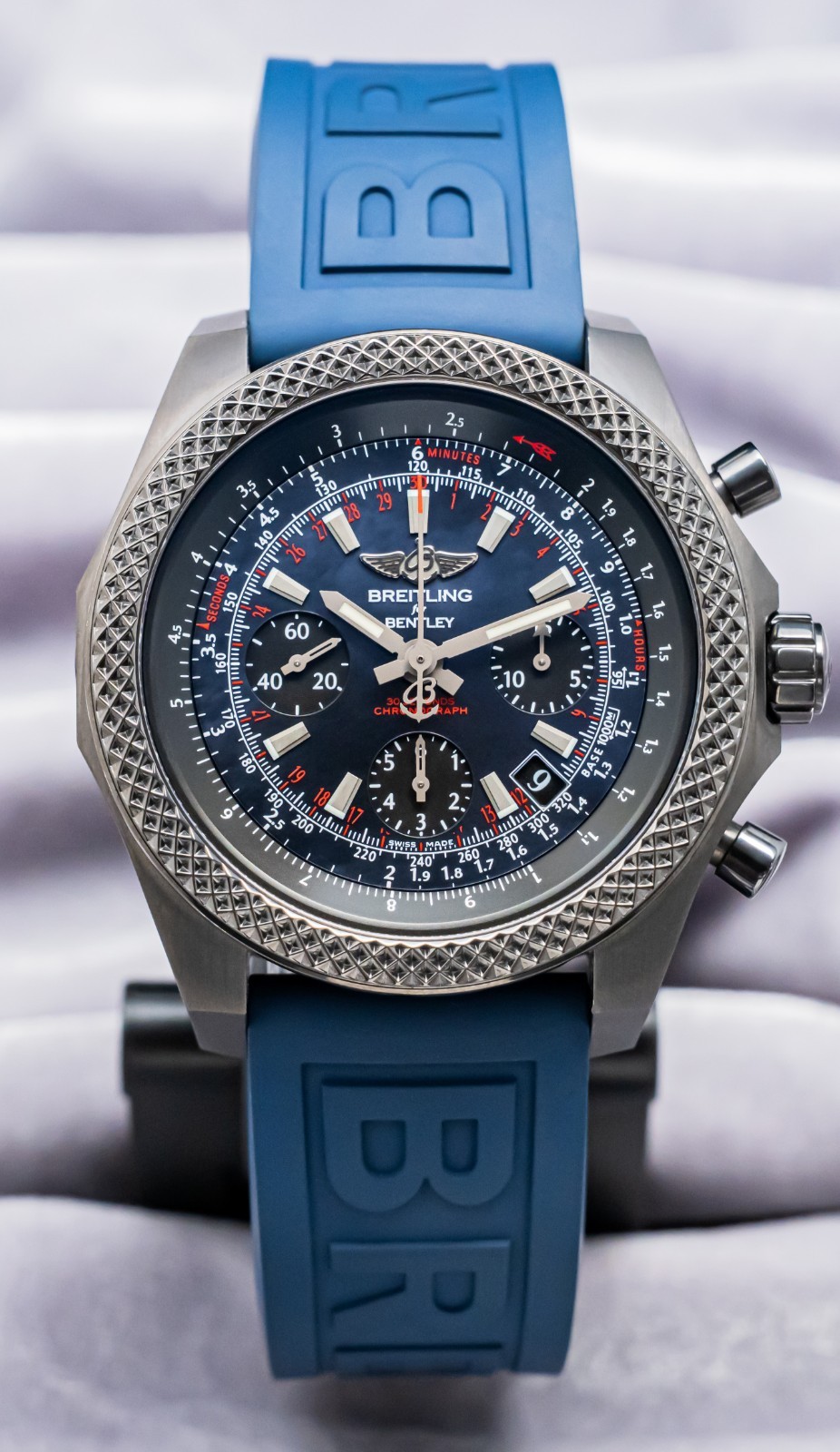 Breitling Bentley B06 S Midnight Limited Edition Blue MOP Dial 44mm MB0612