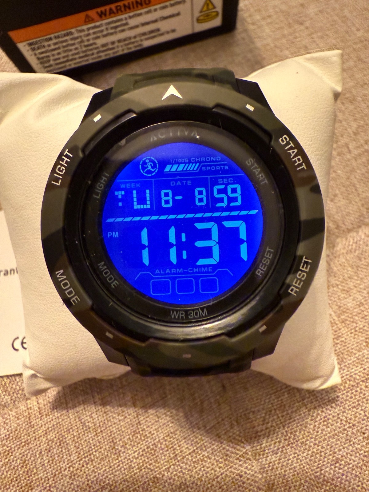 Activa X Terrian Invicta Digital 45mm Camouflage Green ACW8105MC-001