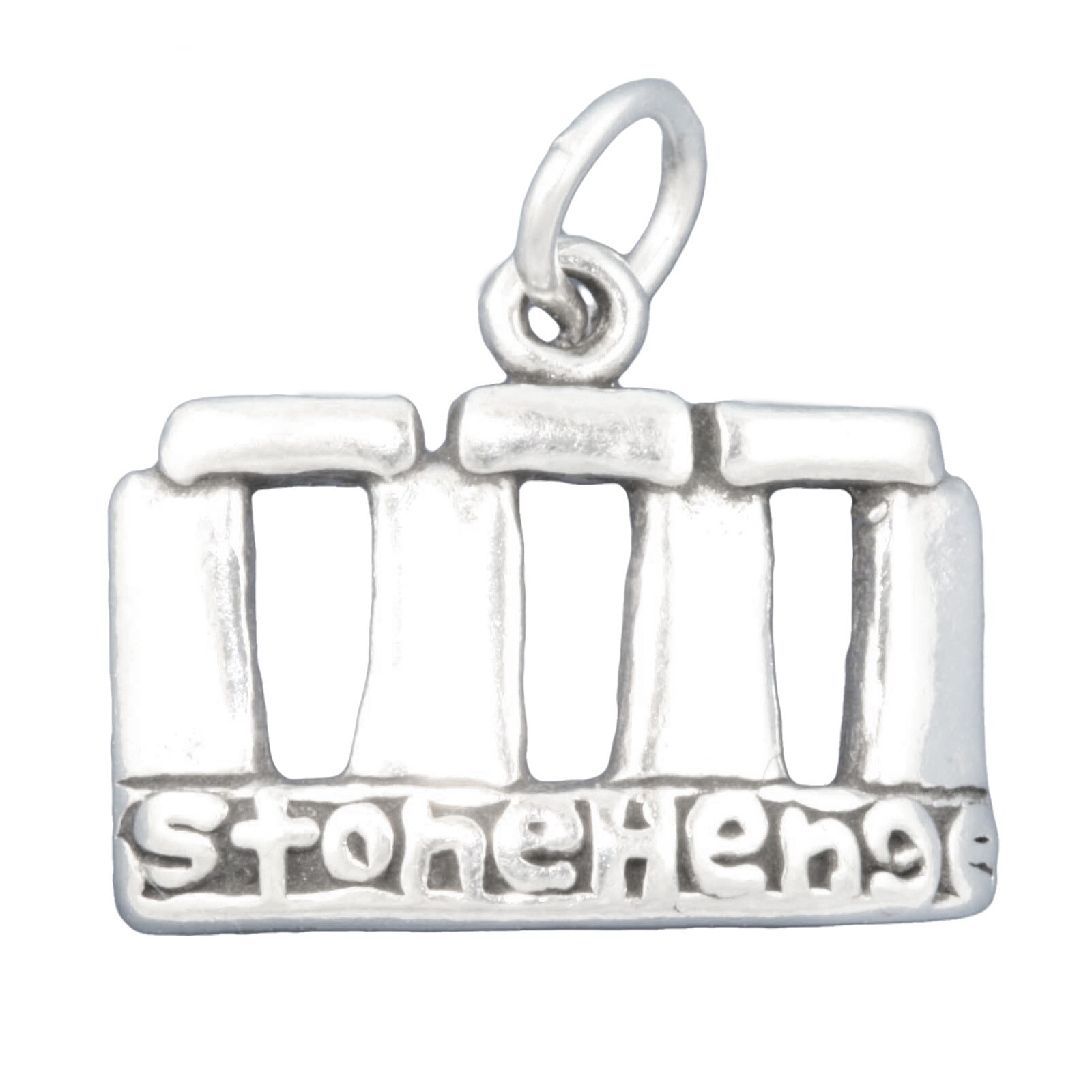 Stonehenge Prehistoric Monument England Druid British 925 Sterling Silver Charm
