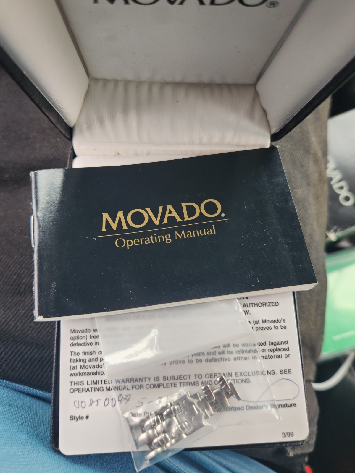 Movado 84 E4 9823 Women’s Watch Stainless Steel
