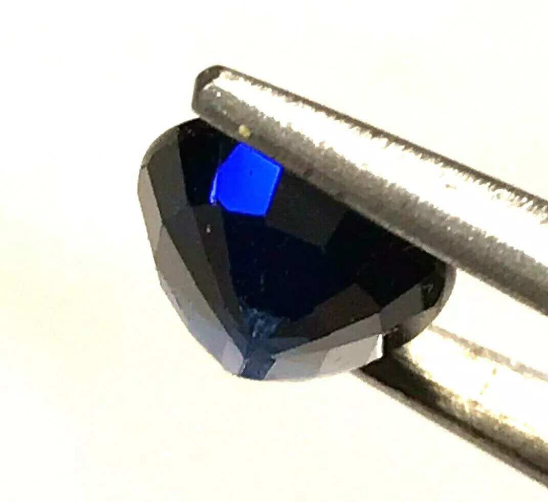4.05 Ct Natural Blue Sapphire, Excellent Oval Cut , I Clarity,9 mohs