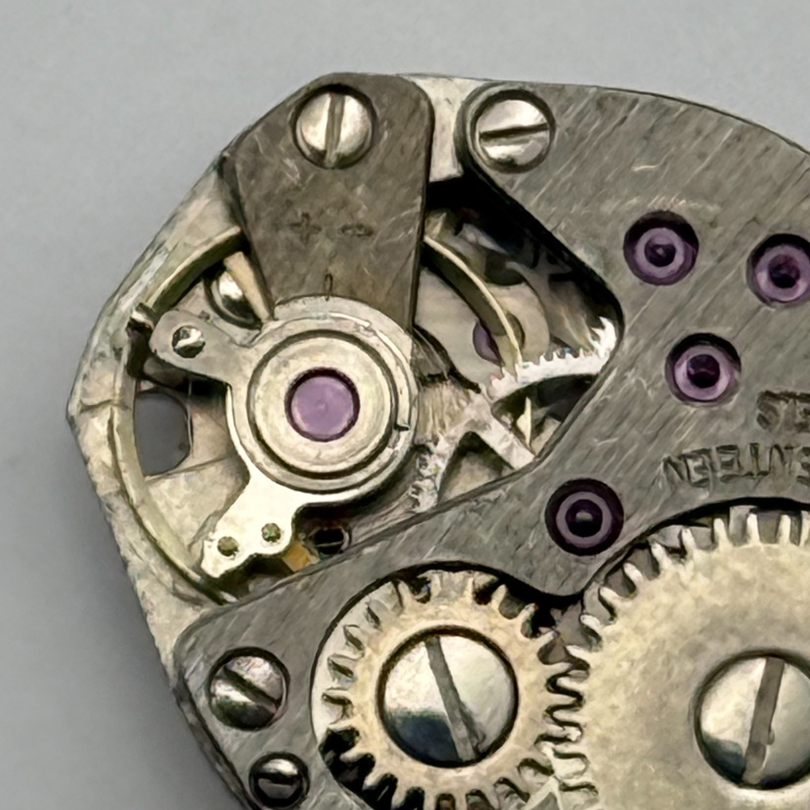 FHF 69-21 Watch Movement Regency Swiss 17 Jewels Manual Wind Parts Repair 15.3mm