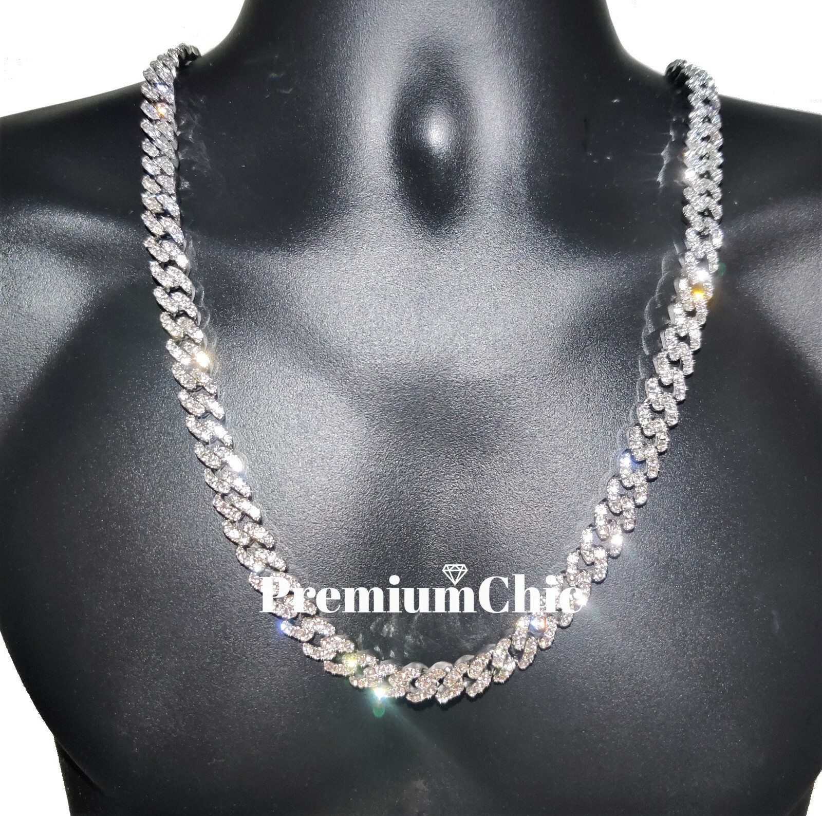 ICED Miami Cuban Designer Link Chain Mens Hip Hop Plated CZ Jewelry COMBO SET