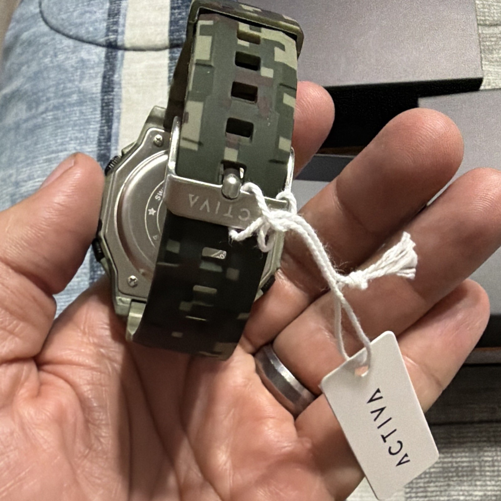 Activa X Invicta Men’s Digital Watch – 47mm. Camouflage. Green (ACW2355-004) NIB