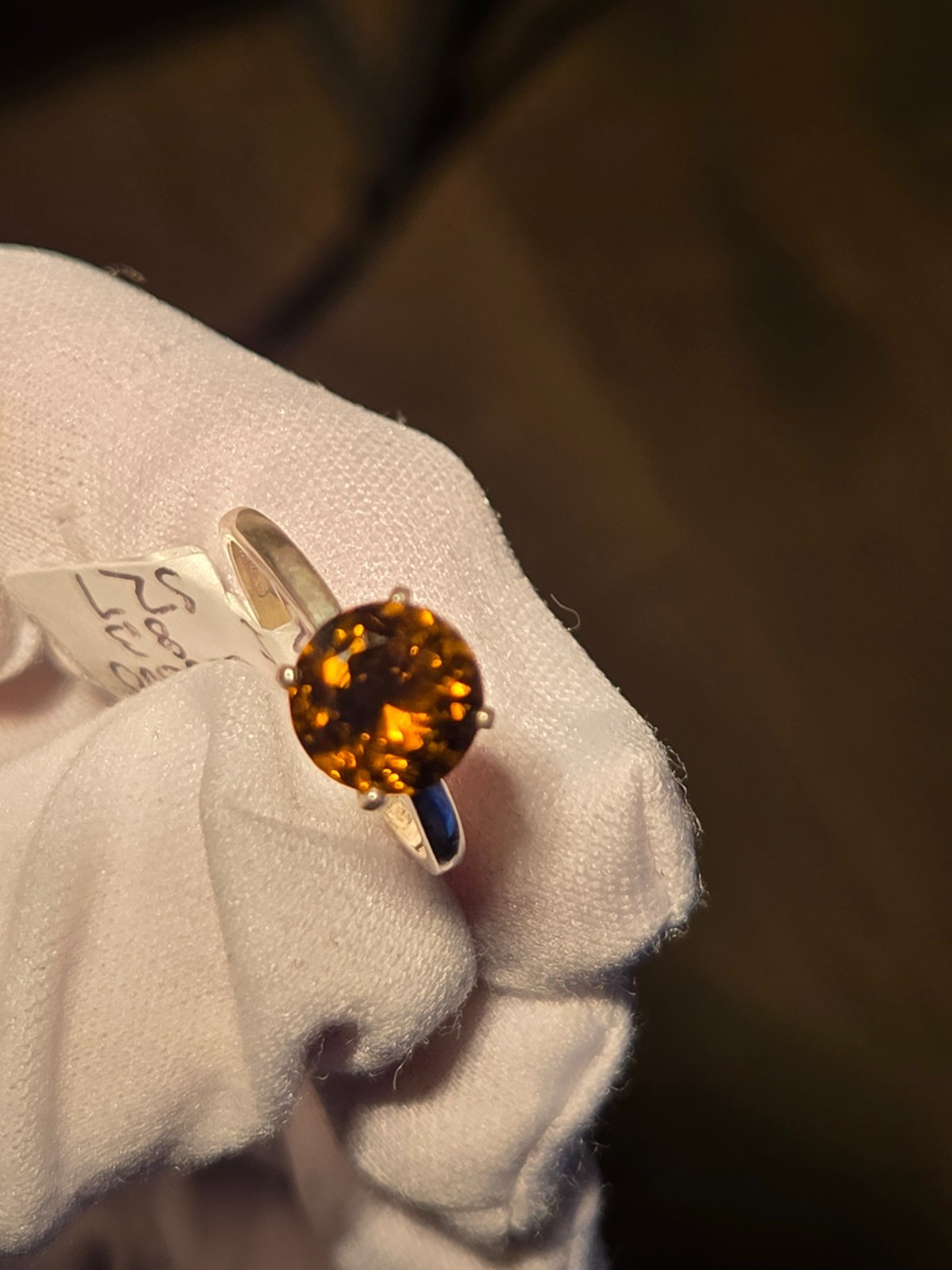 EXCELLENT ORANGE YELLOW TOURMALINE! RICH VIVID COLOR/TONES/CLARITY! 2.10CT!!!