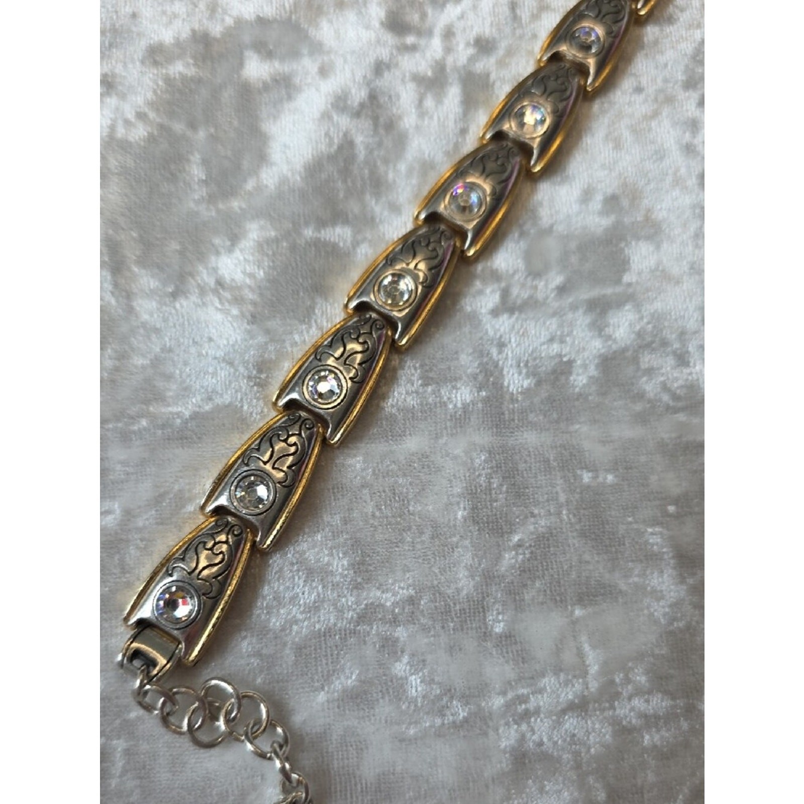 Brighton Vintage Aries Collection Two-Tone Gold and Silver Bracelet