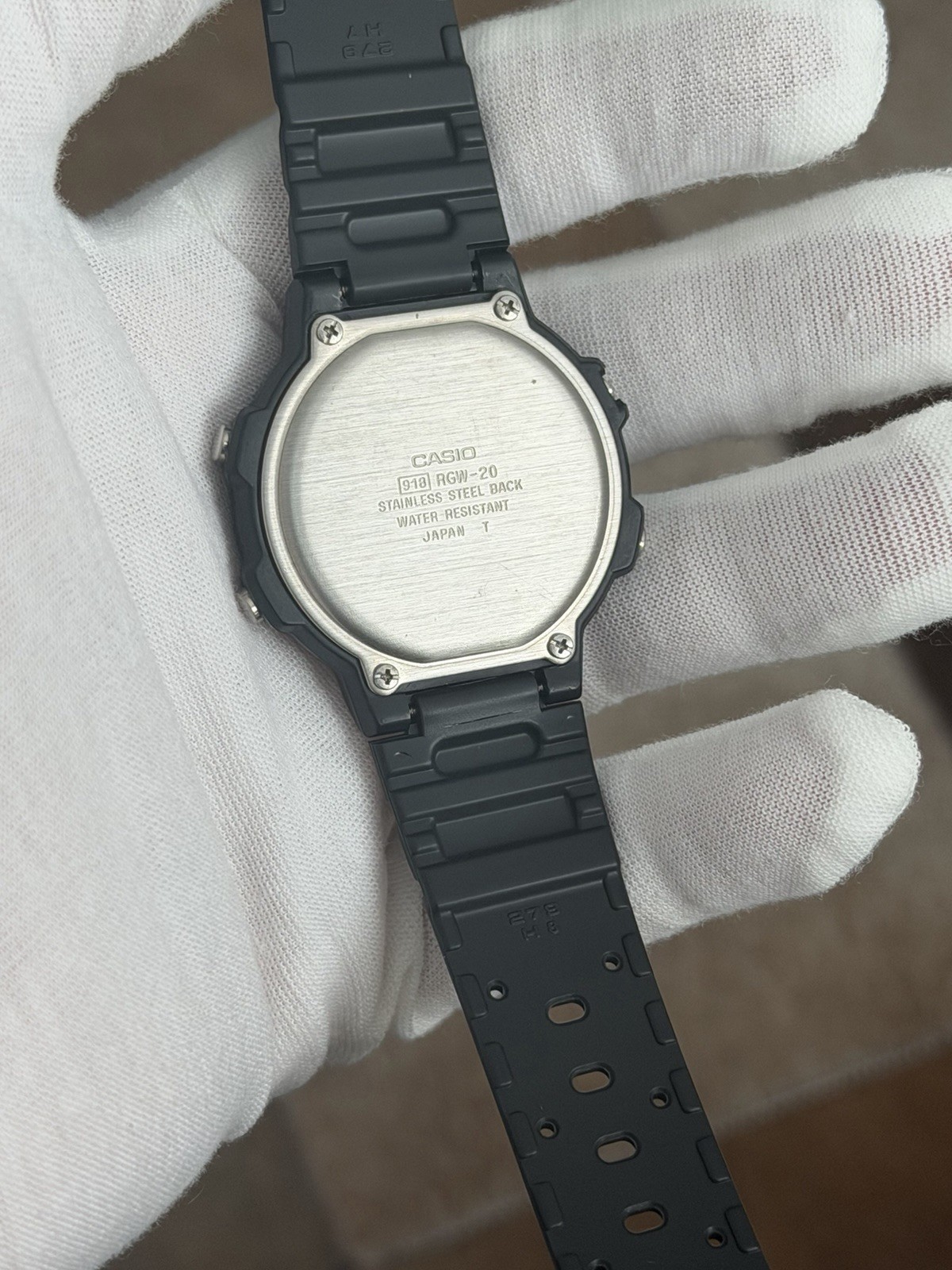 Rare Vintage Casio Radial Graph RGW-20 Men’s Digital Sports Watch JDM 1980s
