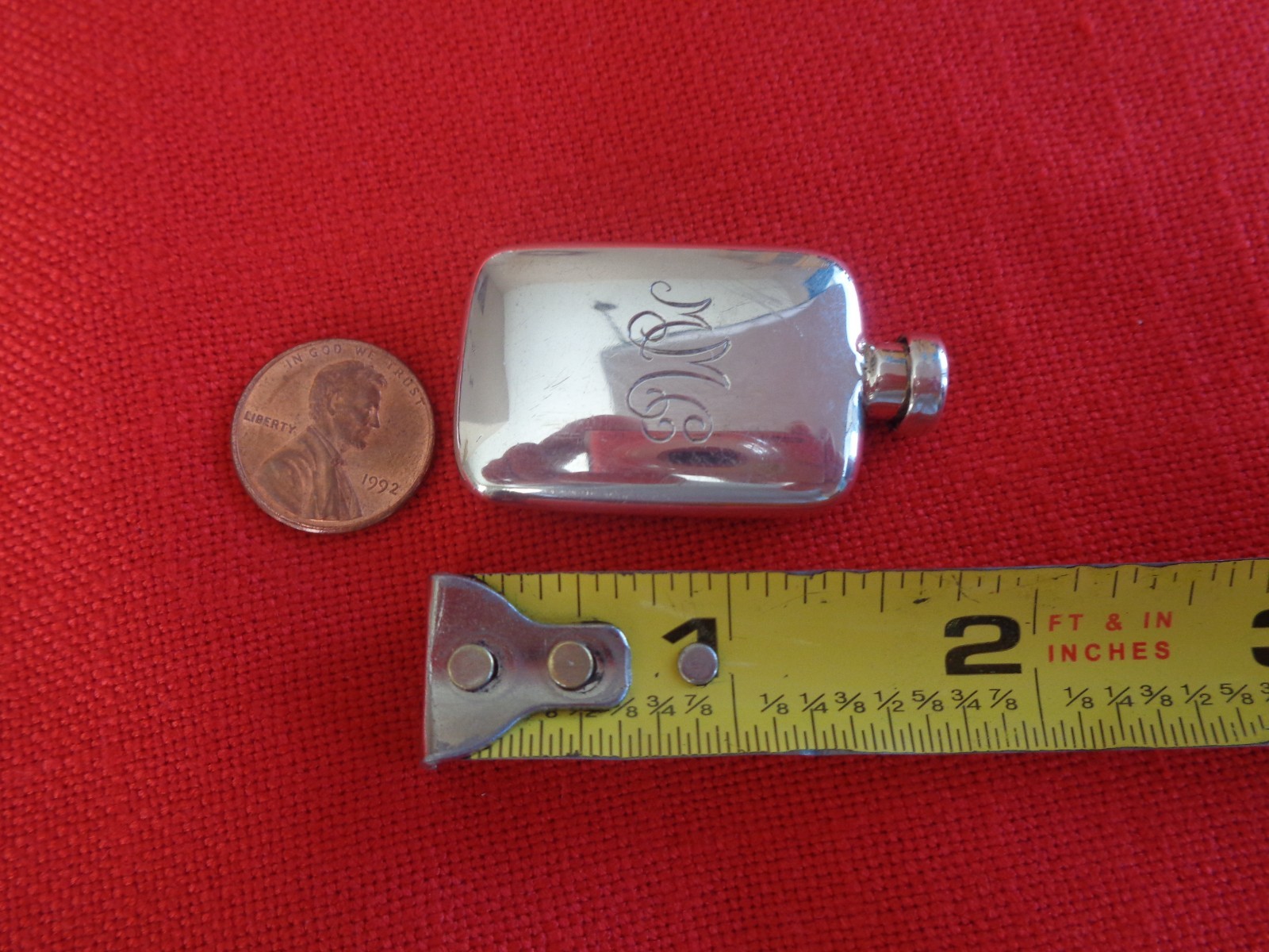 Tiffany & Co. Sterling Silver Miniature Perfume Flask 15.5G