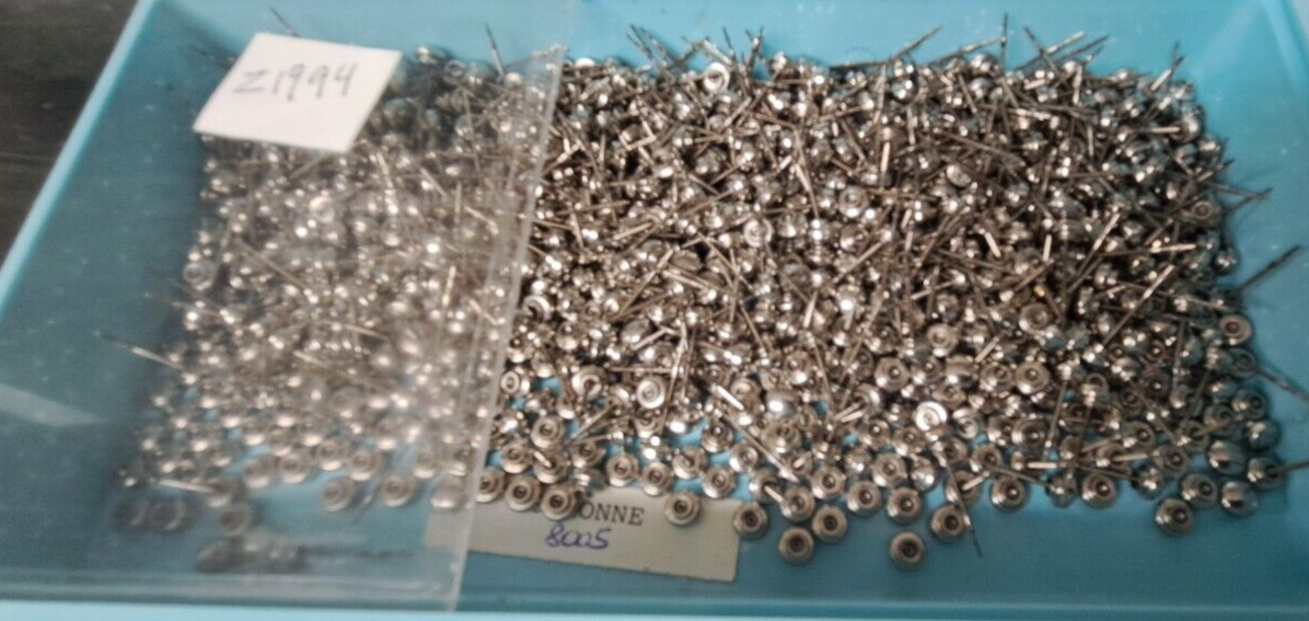Unbranded Stainless Steel Crown 5mm with stem tap ten (0.90mm) VIS OR 83913 WHIT