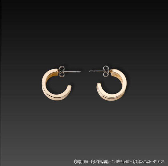 Premium Bandai One Piece Trafalgar Law Ear Accessory Pierced Earrings PSL
