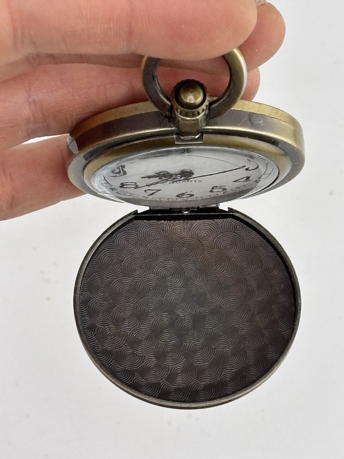 US Navy Sailor Pocket Watch Anchor Bronze Pendant Watch Military Gift