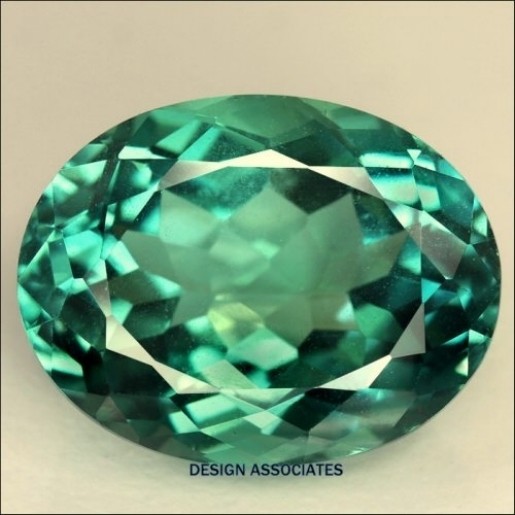 GREEN TOPAZ 10 X 8 MM OVAL CUT VVS BEAUTIFUL COLOR
