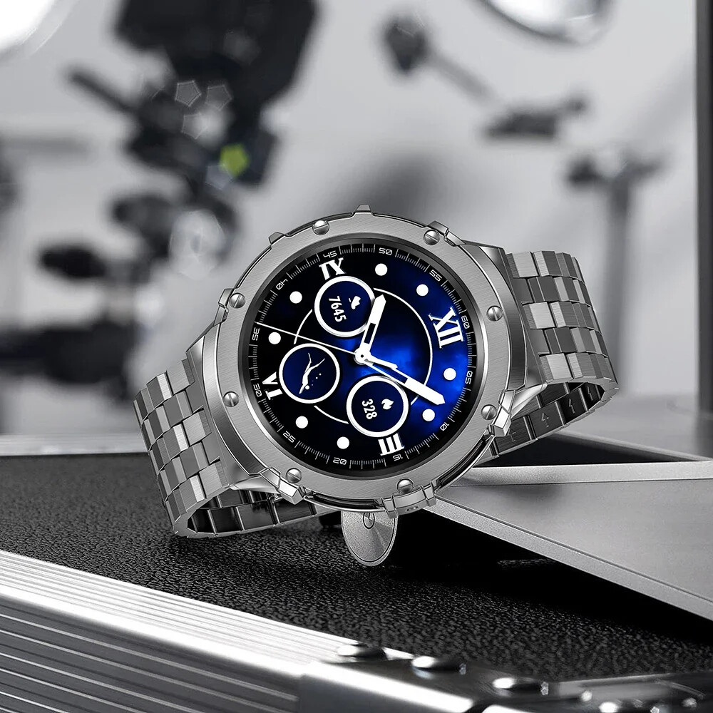 Metal Modification Kit Case Strap for Samsung Galaxy Watch 5 Pro 45mm Steel Band