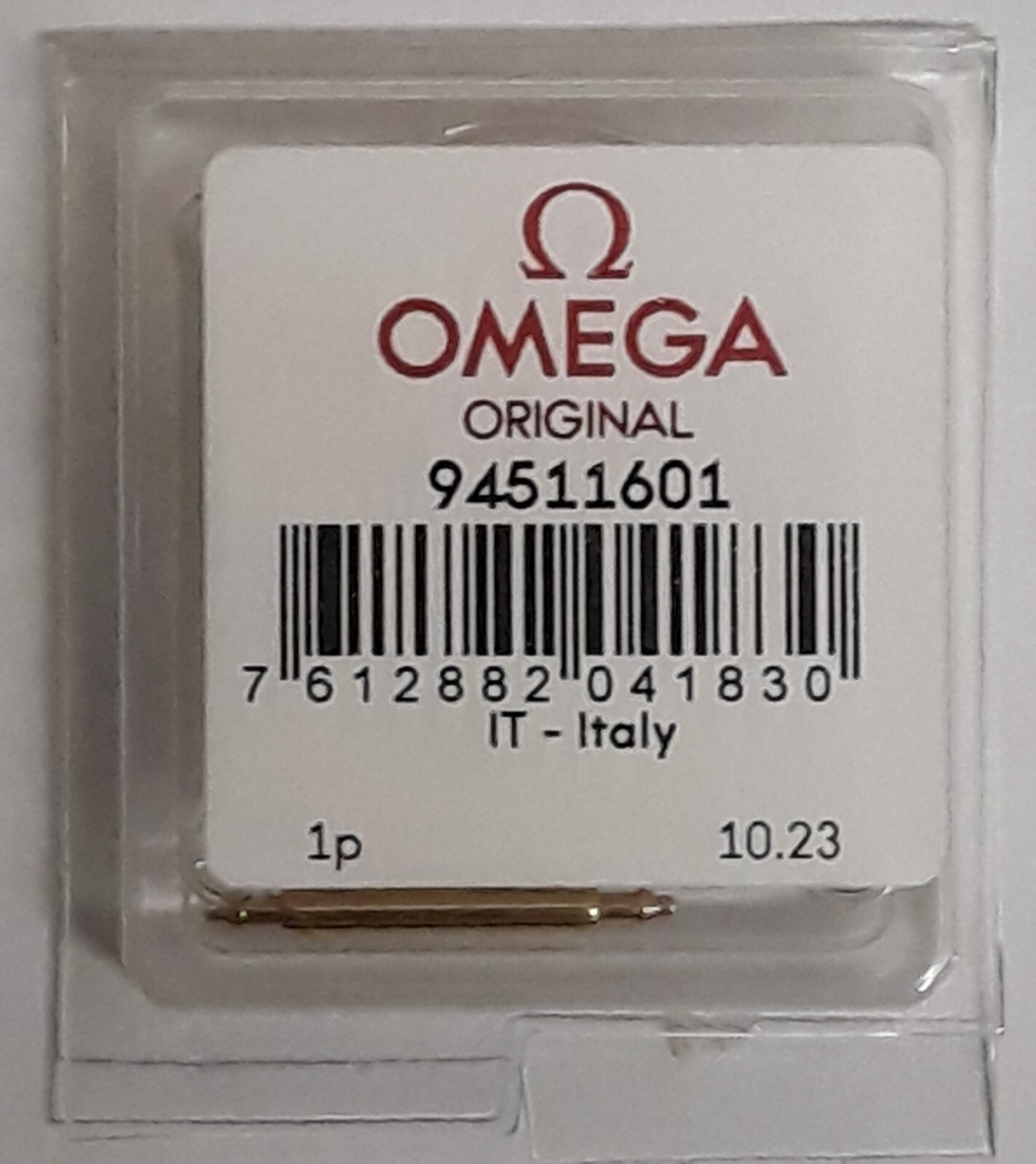 OMEGA LAMINATED BUCKLE 16mm NEW – POLISHED