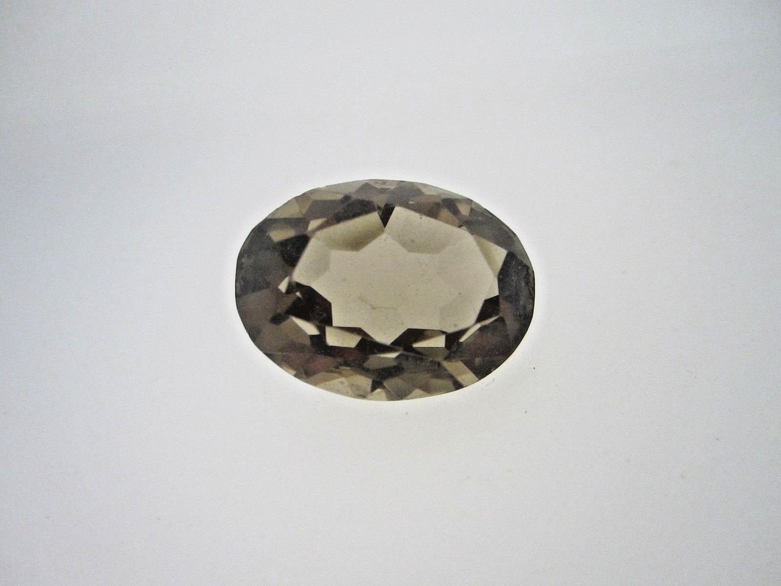 20.8 Carat 21.5MM X 16MM oval cut Smokey Topaz Stone