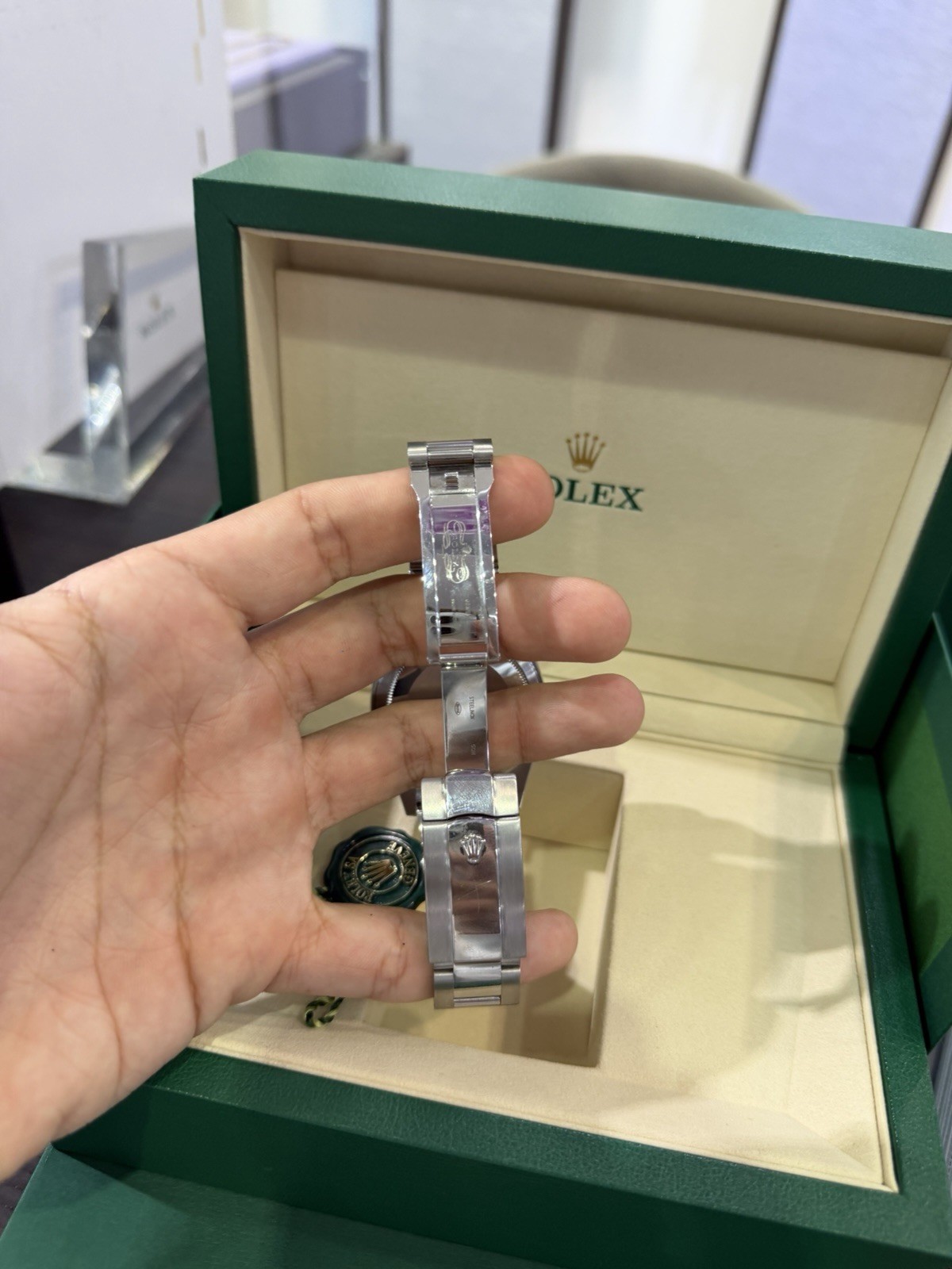 Rolex Sky-Dweller Steel & 18k Gold Bezel Black Dial 42mm FULL SET!! ‘2020 326934