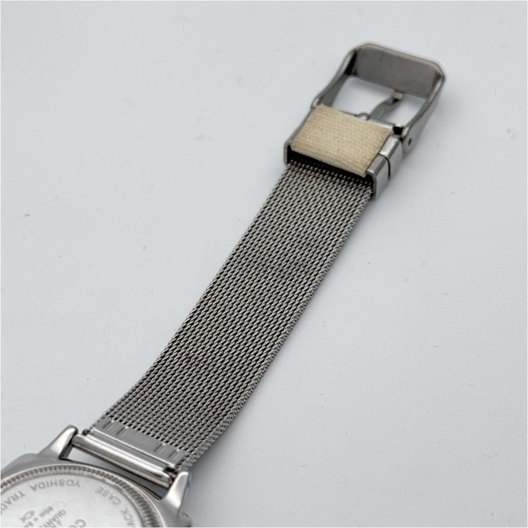 VAGUE WATCH CO COUSSIN Quartz Watch Silver Dial Stainless Steel Japan In hand