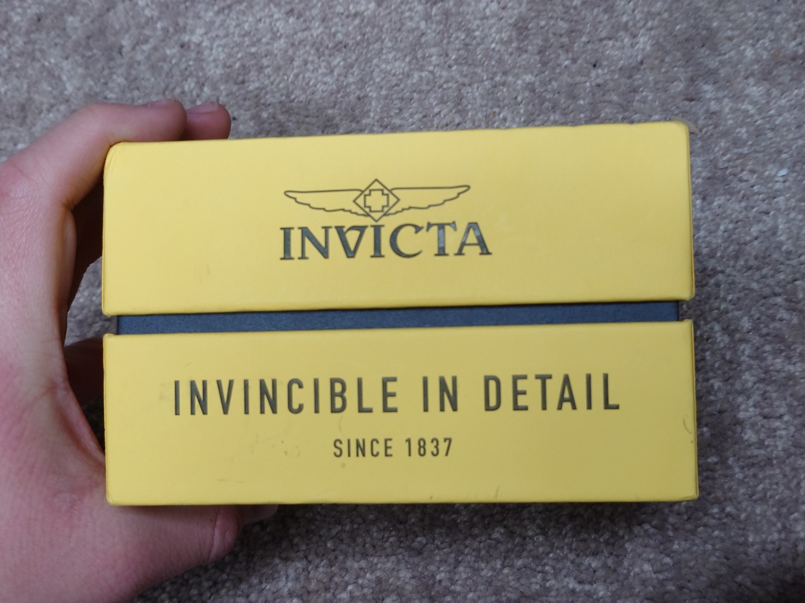 INVICTA Slim Men Stainless Steel Steel Turquoise dial 43404 Quartz With Box