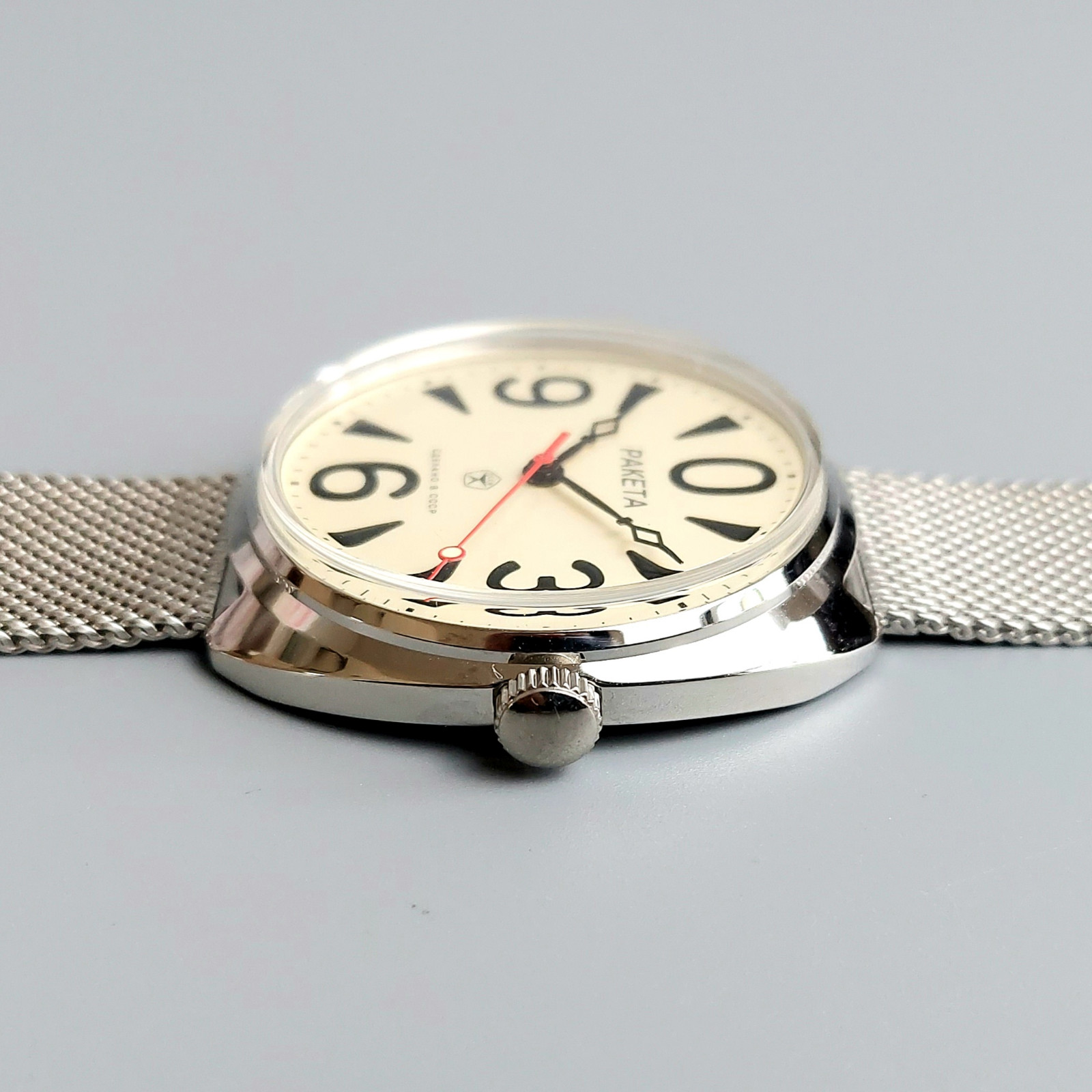Soviet Vintage Wristwatch RAKETA BIG ZERO Mechanical Men’s Watch Serviced