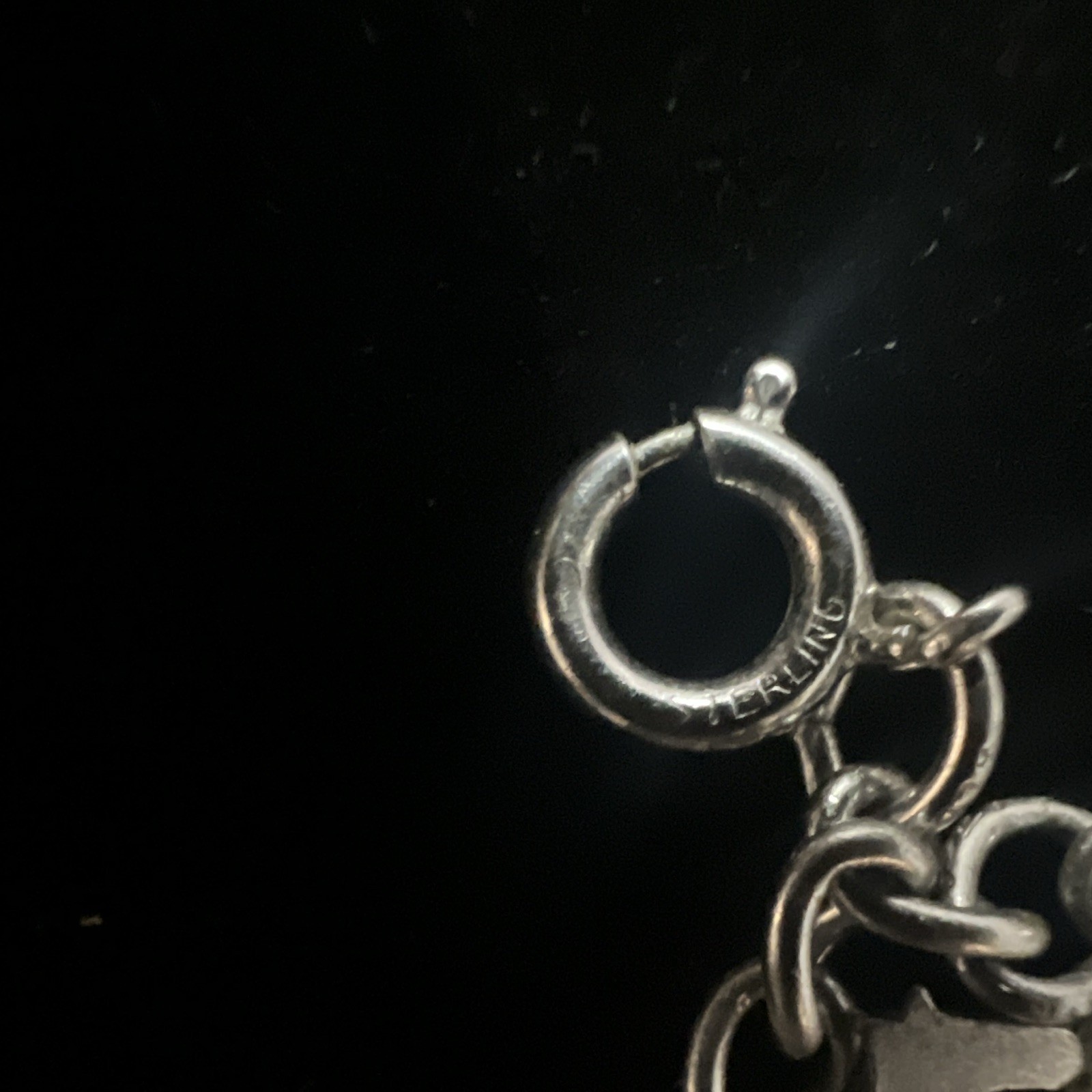 Vintage 1970s Haltom Sterling Silver 925 Texas Charm Bracelet Retired Signed