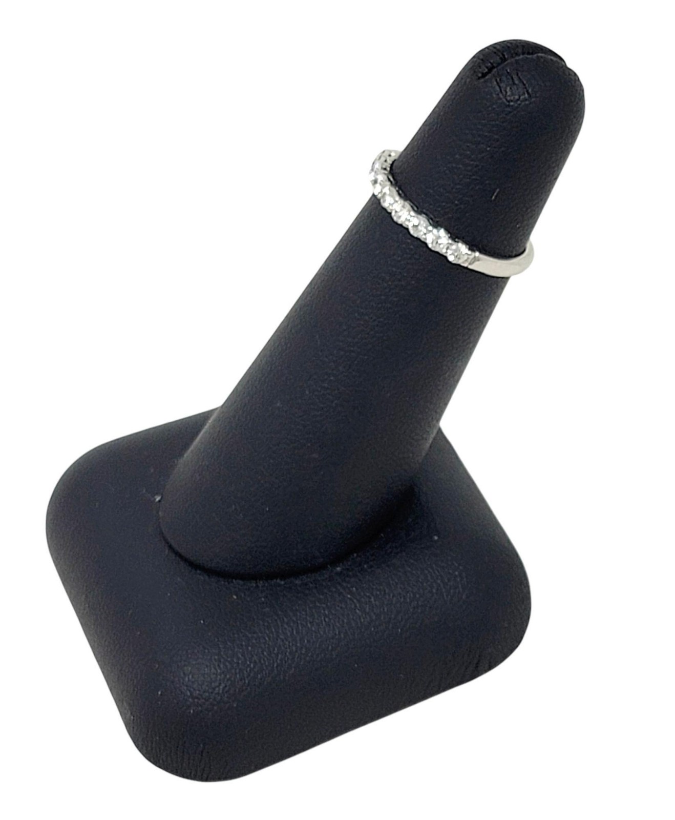 Tiffany & Co. Embrace Semi-Eternity 9 Round Diamond Band Ring in Platinum