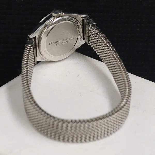 Working Seiko Belfina 1120-0070 manual winding women’s watch with silver dia