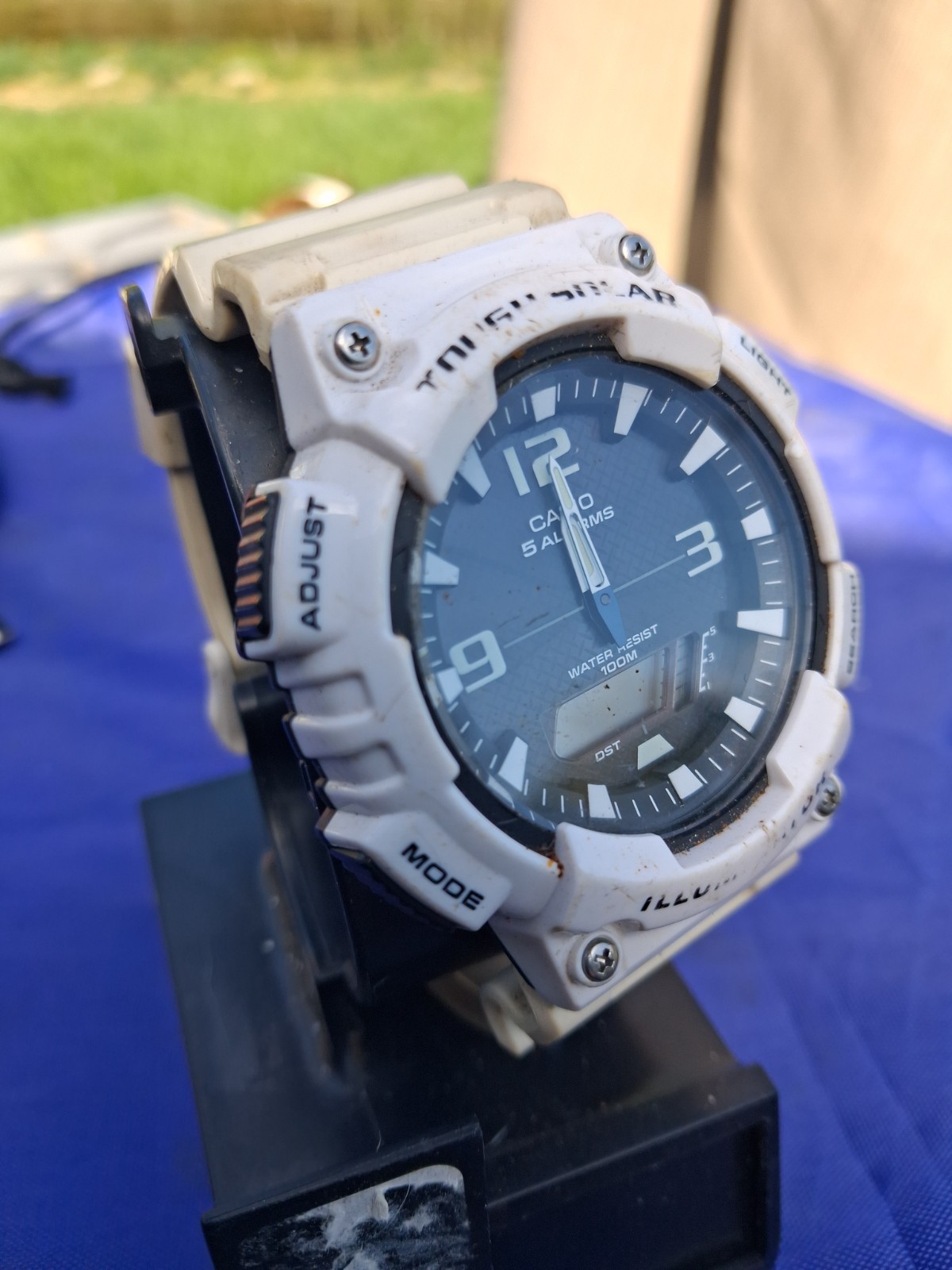 CASIO AQ-S810W 5208 TOUGH Solar Water resistant to 10 ATM LED Light 45.4mm