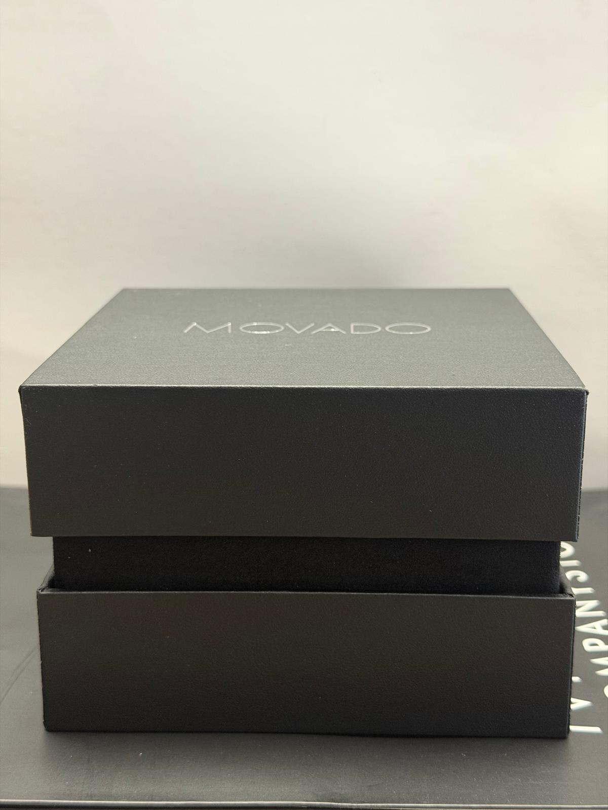 Movado BOLD Men’s Gold Stainless Steel 44mm Swiss Made Watch 3600460