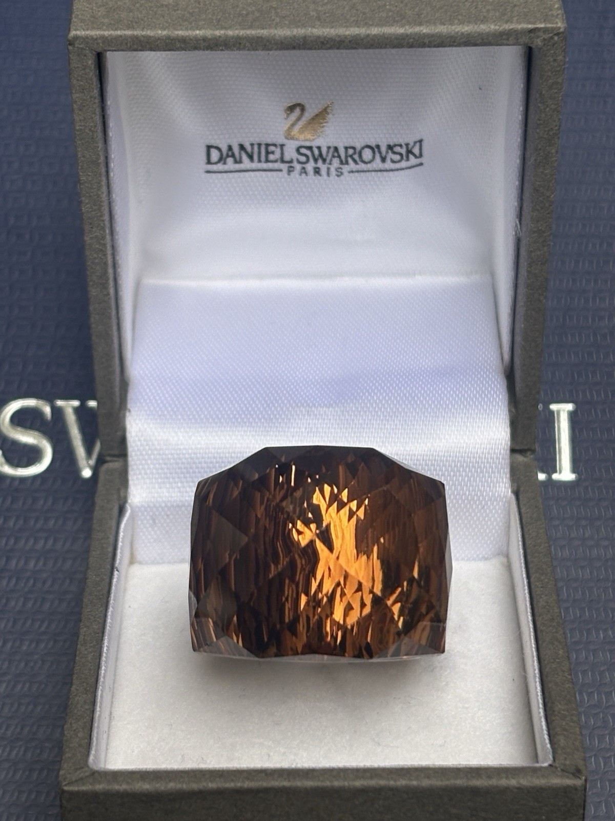 Daniel Swarovski Nirvana Ring Topaz 58 *Preloved*