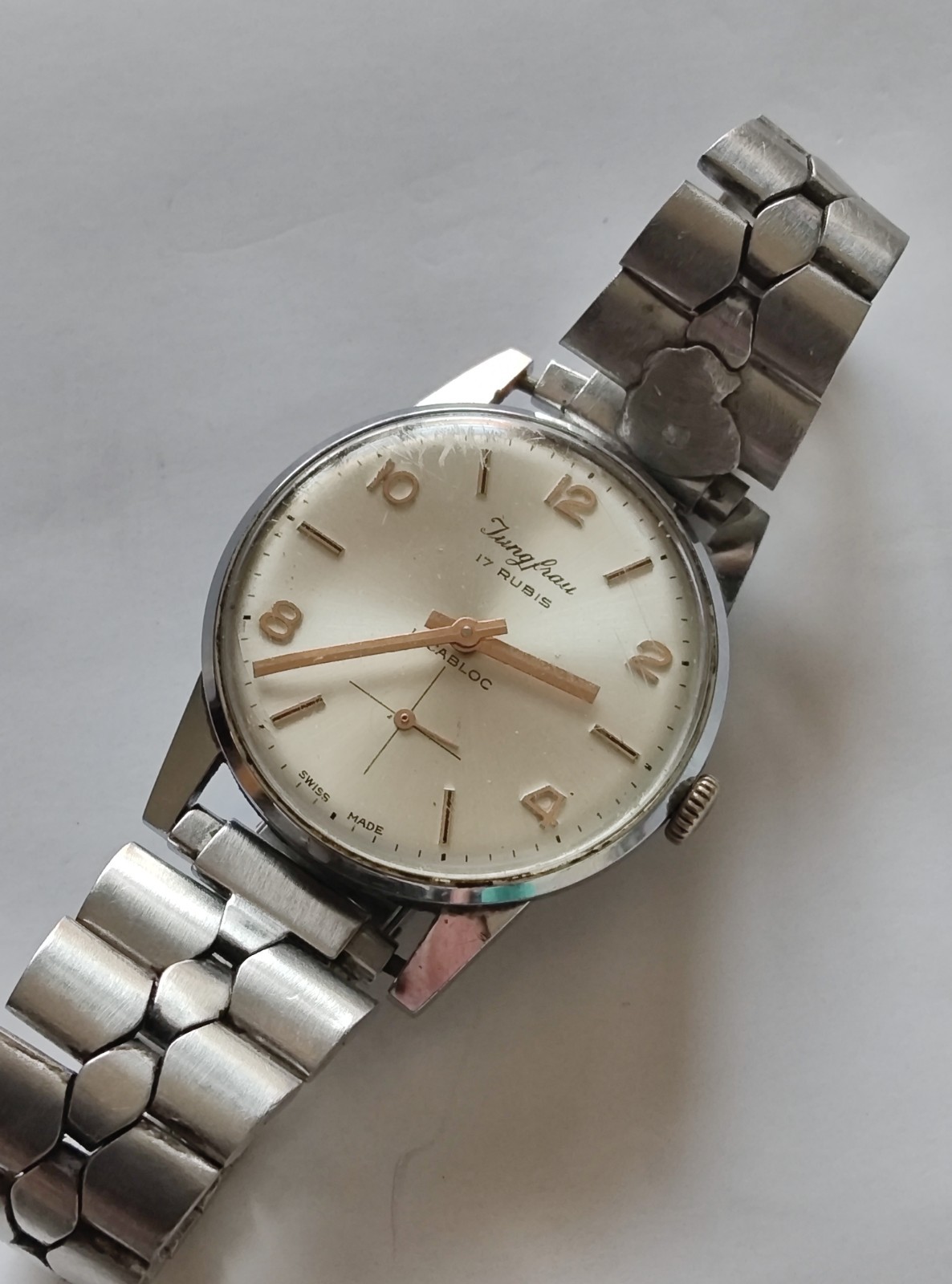 Vintage Watch Hand Wound Virgin