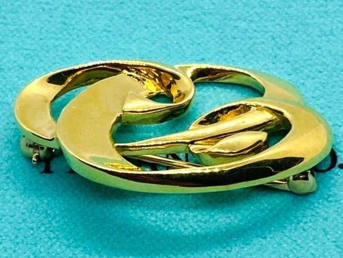 Tiffany & Co Paloma Picasso 18K Gold 1983 Brooch