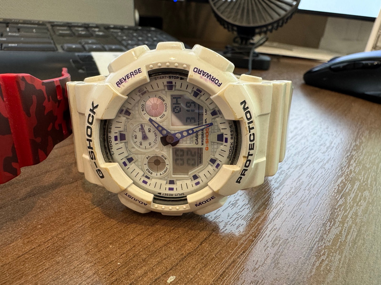 Lot of 3 Casio G-Shock GA-110NM GA-100CM GA-100 Analog Digital Watches
