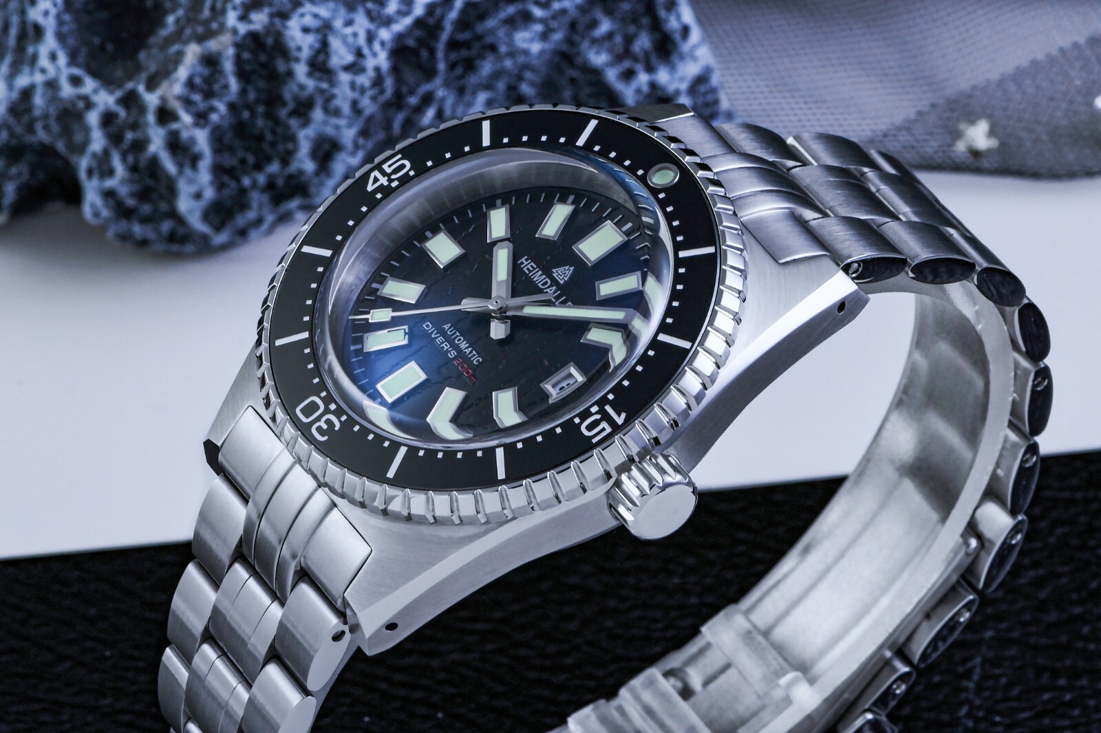Heimdallr Sharkey H8-3 NH35A Diver 200M 660FT Men’s Automatic Watch 316L 41mm C3