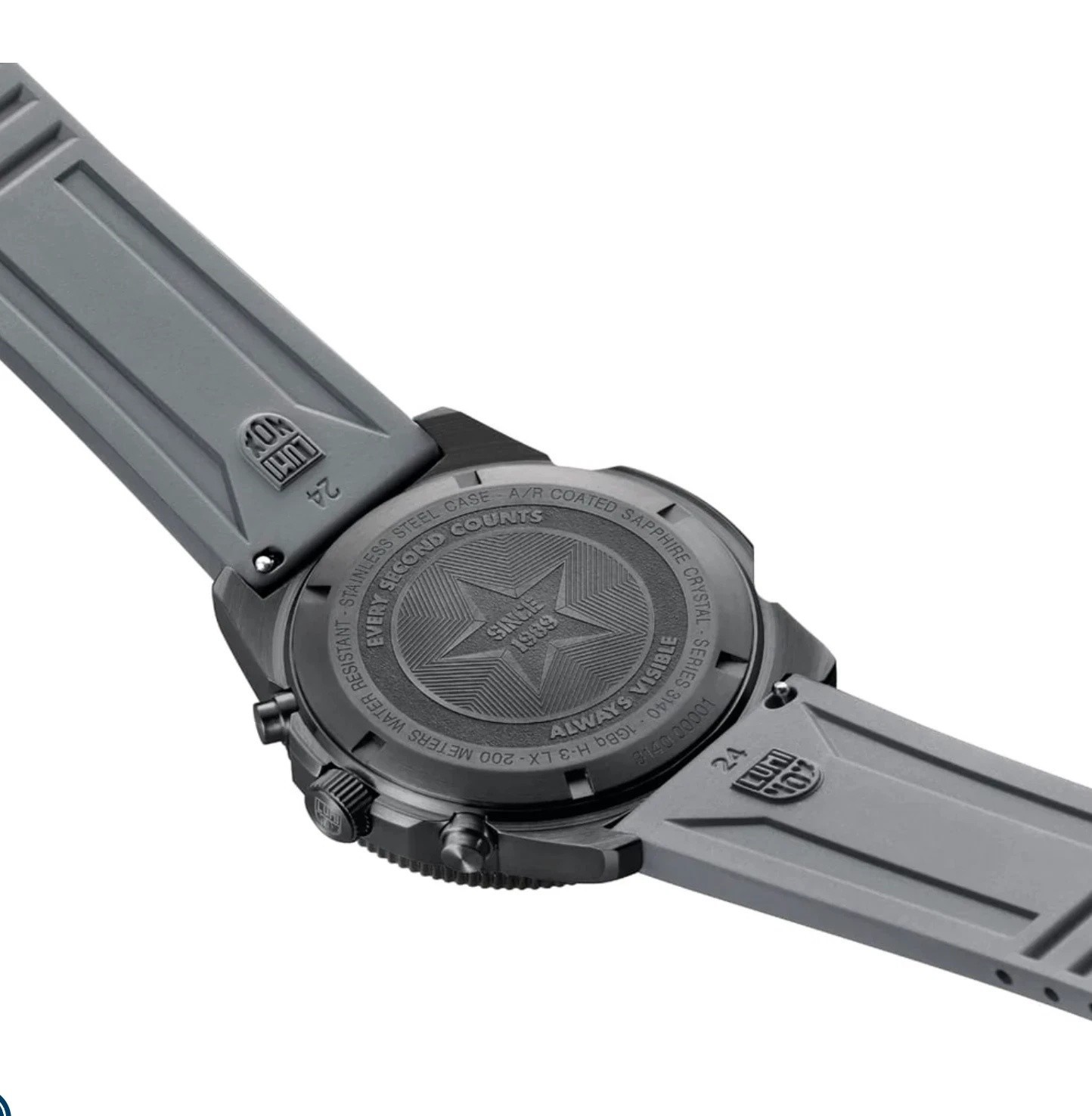 Luminox XS.3148 Pacific Diver Chronograph 44mm Graphite Grey Swiss Watch 200M