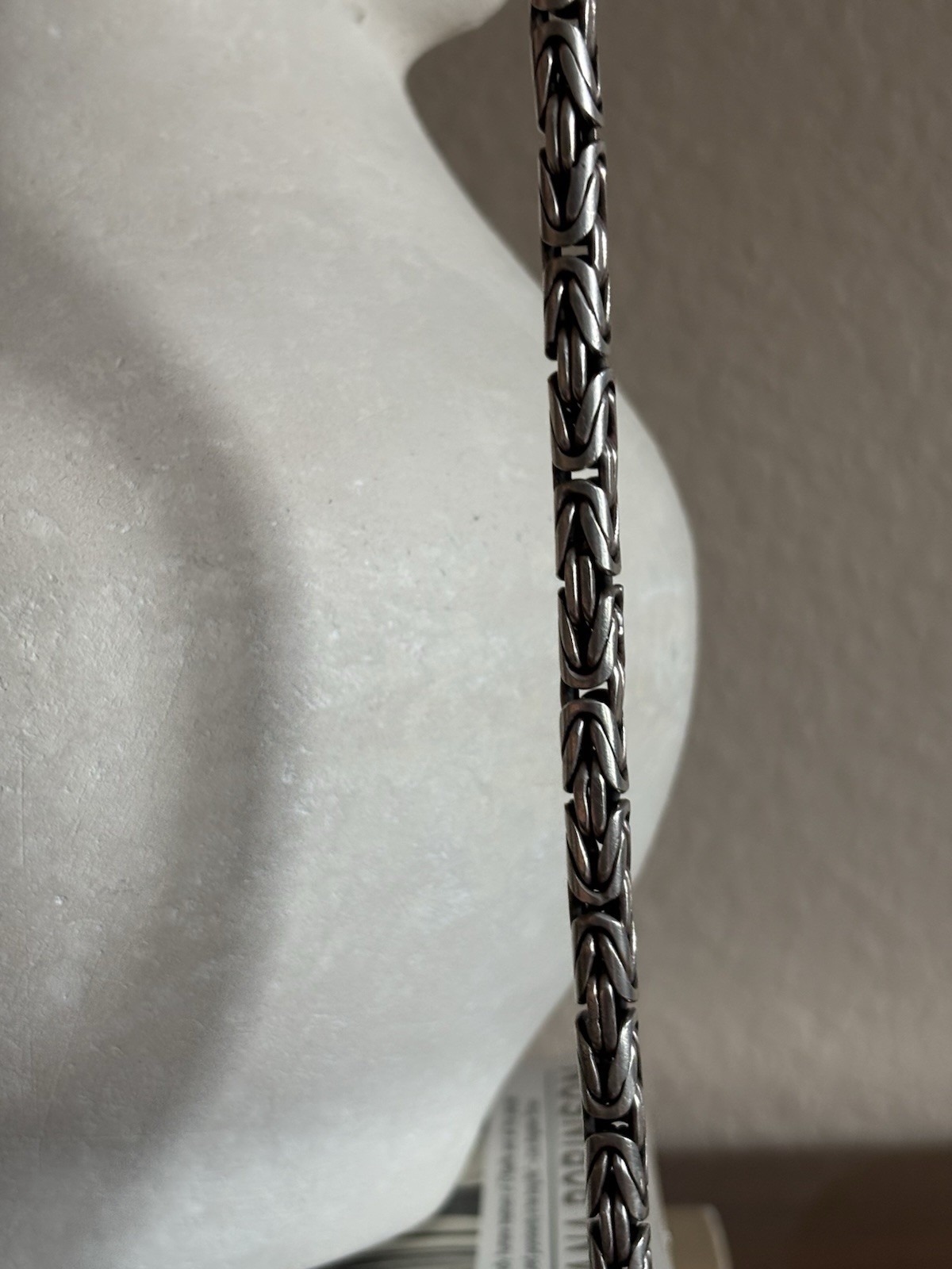 Heavy 925 Sterling Silver Fancy Round Weave Bracelet Thick Rope Style Bracelet