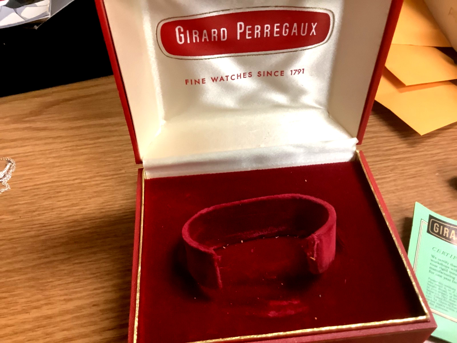 Girard-Perregaux Gyromatic Men’s Watch Automatic 10k Gold Filled Case Runs!