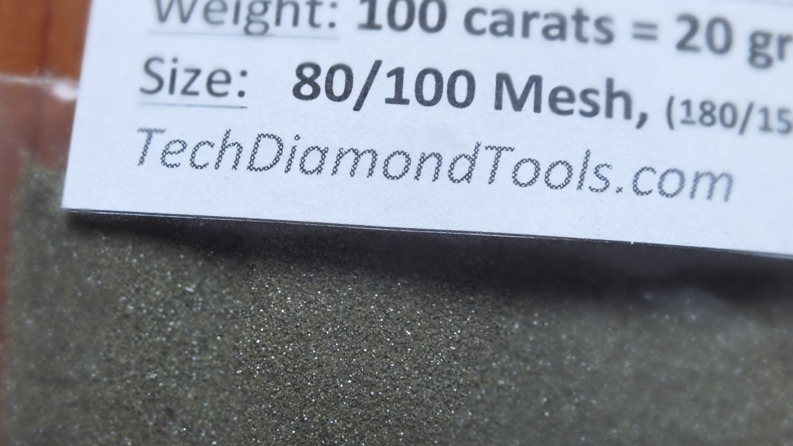 Diamond Powder Lapping Grinding Size 325 to 50 Mesh Weight 1000 cts = 200 Grams