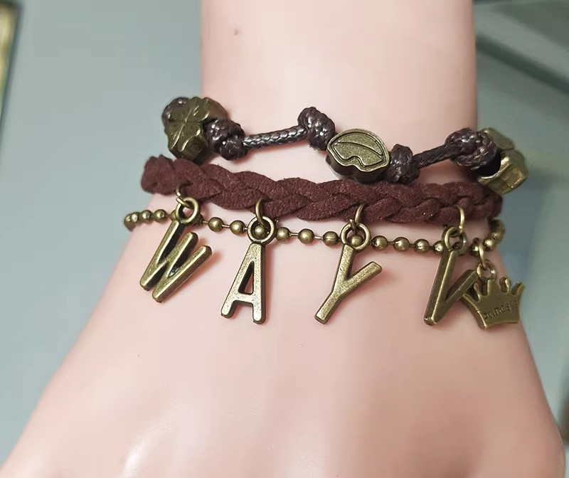 WAYV VINTAGE BRACELET KUN TEN WINWIN XIAOJUN HENDREY YANGYANG KPOP FANMADE L28