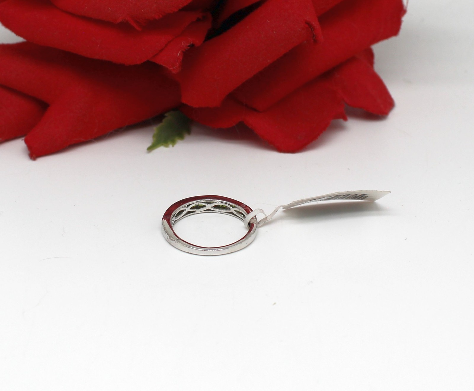 Sterling Silver Chuck Clemency Emerald NWT Size 6 Ring 1.95g CAT RESCUE