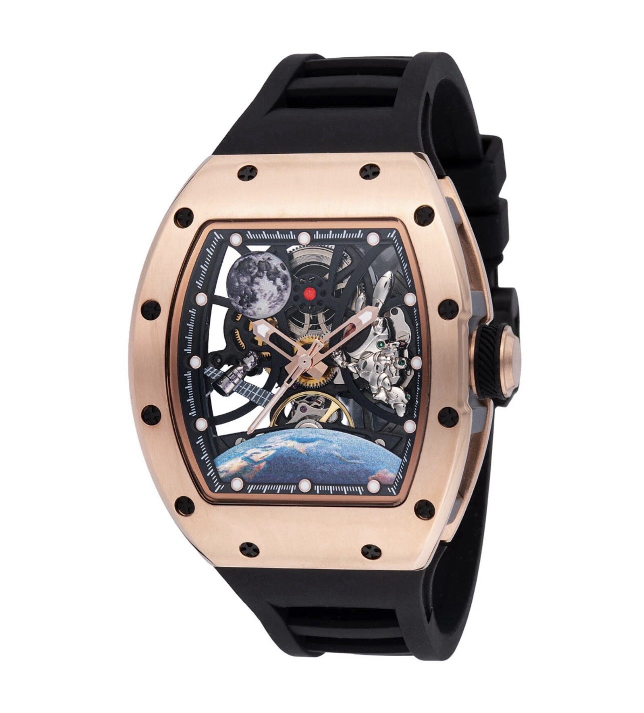 🔥Invicta S1 Rally🌎Interstellar🌎AUTOMATIC 41mm Skeleton Dial Mens Watch 49011
