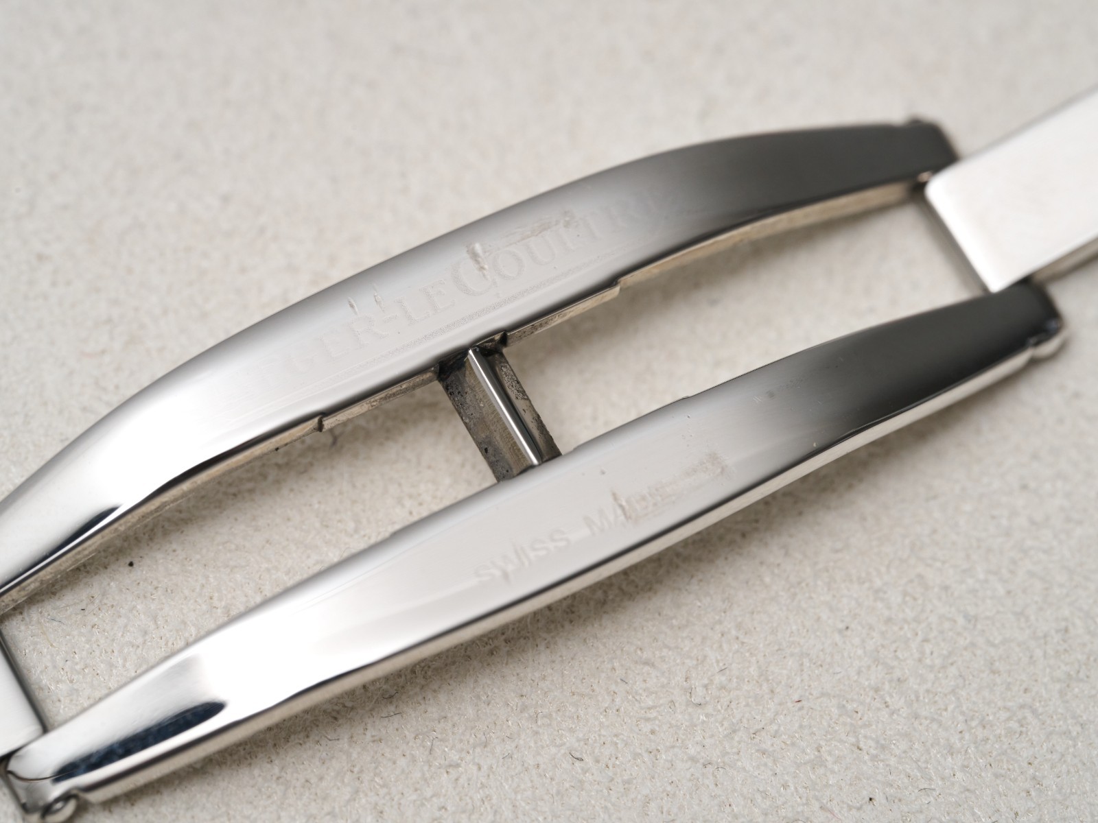 JLC 20mm Deployment Buckle Clasp Steel Double Fold Over Pin Buckle